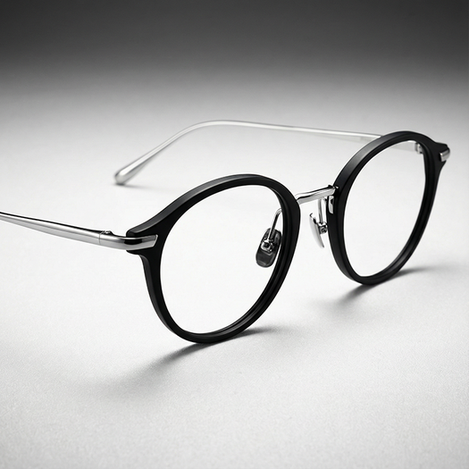 Marcos de gafas combinados de metal y acetato fabricante OEM ODM